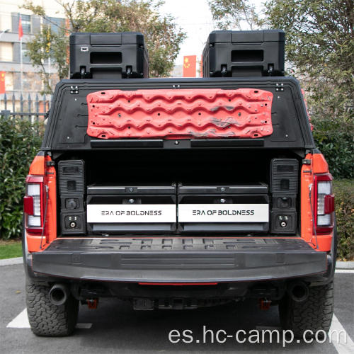 Sistemas de cajones para camionetas pickup con almacenamiento 4x4